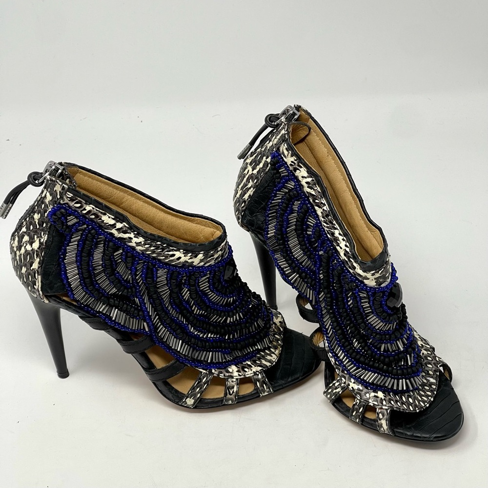 L.A.M.B beaded heels. Amazing!